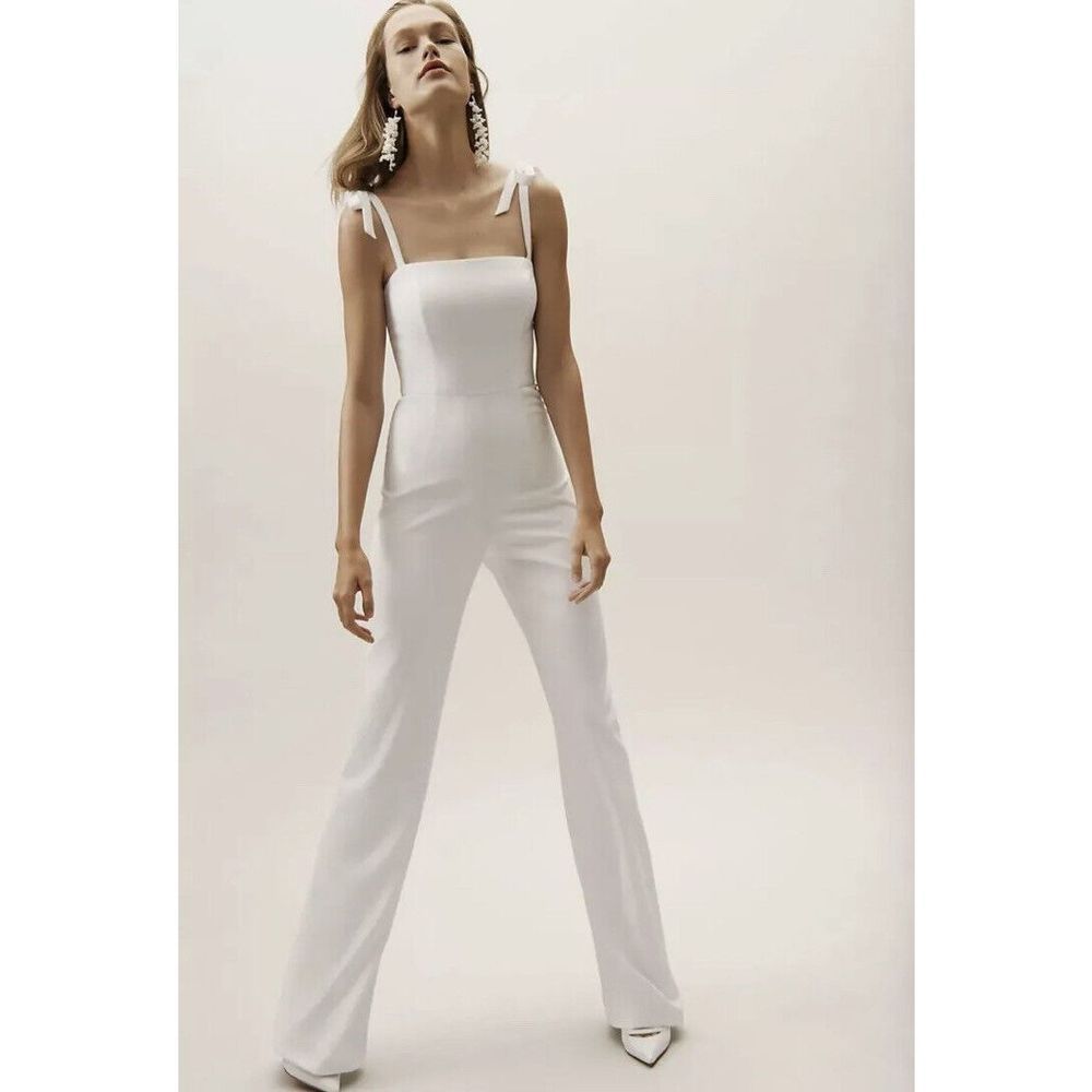 Anthropologie BHLDN Trinity Jumpsuit Size 6 - Picture 1 of 7